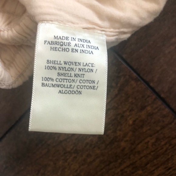Anthropologie Crem Lace Strapless Top - Picture 4 of 5